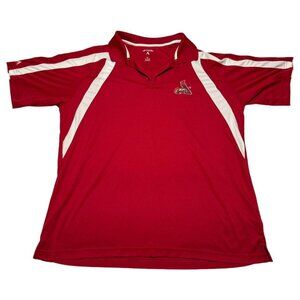 Antigua St. Louis Cardinals Embroidered Logo Polo‎ Shirt Adult XL